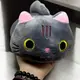 М'яка іграшка "Котик з жовтими очима" 23 см (сірий)