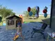 Детский игровой пластиковый домик со шторками ТМ Doloni средний 02550/2