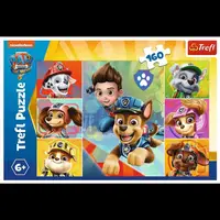 Пазлы Trefl 15410 "Команда" / Nickelodeon: "Щенячий патруль"/ 160 элем