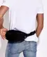 Молодежная поясная сумка Loren черная