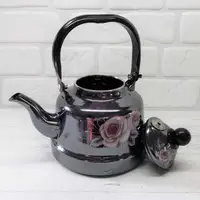 Чайник на плиту Edenberg Розы EB-3355-Roses-Black 1.7 л черный
