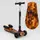 Самокат детский  Best Scooter MAXI, с парогенератором и складным рулем. Black and Orange (100061)