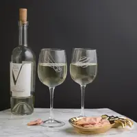 Келихи для вина парні "Ты мой космос", Крафтова коробка