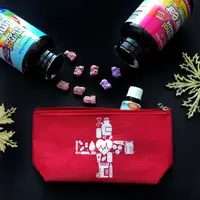 Щільна сумочка ORGANIZE для зберігання ліків 11*18 см (червоний)