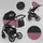 Детская коляска 2 в 1 для детей Expander ELITE Rose (91300)