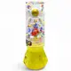 Слайм с шариками и игрушкой "Космонавт" 17,5 см (желтый)