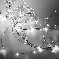 Гірлянда світлодіодна кінський хвіст GarlandoPro 600LED Роса 20 ліній 8 режимів 3м кінський хвіст гірлянда Білий