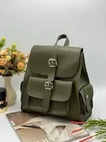 Женский рюкзак casual экокожа ХАКИ