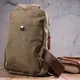 Сумка мужская через плечо из плотного текстиля 21231 Vintage Оливковая