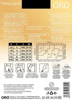 Press up 40 den колготы Vizone Oro (5-XL)