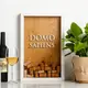 Копилка для винных пробок "Domosapiens", Белый-коричневий, английский