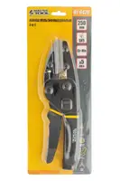 Ножиці мультифункціональні MASTERTOOL, 4-в-1 ножиці/секатор/кабелерез/ніж, 250 мм. Black (01-0428)