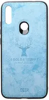 Чехол-накладка TOTO Deer Shell With Leather Effect Case Xiaomi Redmi Note 7 Blue