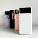 Power Bank Intelligent Fast с кабелем USB+Micro+Type-C+Lightning (30000mAh) Белый