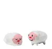 Набор из 2 статуэток Alessi Tiny little sheep 3,8х2,3х2 см