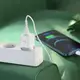 Адаптер сетевой HOCO Type-C to Lightning Cable Prestige charger set N20 |1USB/1Type-C, 20W, 3A, QC/PD|