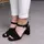 Женские босоножки Fashion Earline 2950 40 размер 25,5 см Черный