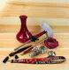 Кальяна Sunrise Hookah Windskull Lite - Bordo + Чаша Stealler Bowls Pro + Калауд Lotus + Щипцы Blade