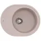 Мийка кухонна ZERIX ZS-6250R-06 Бежева (ZX4549)