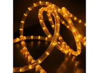 Вулична гірлянда LED Rope light Шланг 10 м Теплий білий