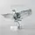 Коллекционная модель Metal Time Unity Wings Eagle Silver Armor Crystal Edition MT101SWRSK/READY