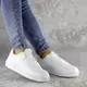 Кроссовки женские Fashion Croc 2202 40 размер 25 см Белый