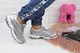 Женские кроссовки Fashion Sleer 1136 40 размер 24,5 см Серебро