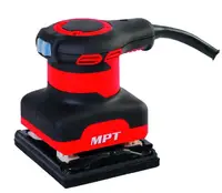Машина плоскошлифовальная MPT "PROFI", 240 Вт, 110х110 мм, 14000 об/мин. Black and Red (MPS2403)