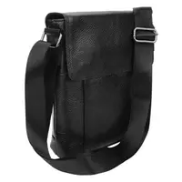 Чоловіча шкіряна сумка Borsa Leather 1t8153m-black