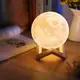 Дизайнерская, яркая Сенсорная лампа ночник 3D MOON 18см Лучшая Цена!