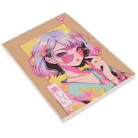 Блокнот для записів А5 в клітинку YES Anime girl 151994 80 аркушів
