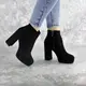 Ботильоны женские Fashion Trix 2453 39 размер 25 см Черный