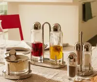 Перечница Alessi 10 см прозрачная