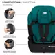 Автокресло детское KiderKraft Comfort Up i-Size Green 76-150 см. / Кресло для детей в машину