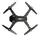Квадрокоптер Visuo XS809S с камерой 2MP wide angle Черный
