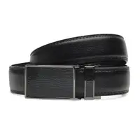 Мужской кожаный ремень Borsa Leather C133-0277-1 Черный