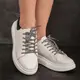 Женские кожаные кроссовки Fashion Chewy 1705 41 размер 26 см Белый