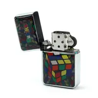 Запальничка " RUBIK'S", DL18, гасова, один кубик