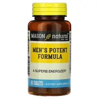 Натуральная добавка Mason Natural Men’s Potent Formula, 60 таблеток