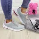 Женские кроссовки Fashion Kato 1215 40 размер 25,5 см Серый