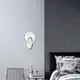Люстра светодиодная подвесная LED светильник для квартиры на потолок лэд 26139 Хром 35-200х18х18 см.