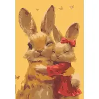 Картина за номерами "Рідні обійми" 28x40 см