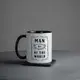 Кружка "Man №1 of the world", Черный, английский, Деревянная подарочная коробка с гравировкой, 330 мл