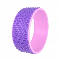 Колесо Dobetters Yoga DBT-Y2 Purple для йоги та фітнесу стретчинг ролик йога-кільце 32*13 см