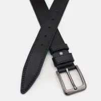 Шкіра Borsa 115v1fx98-чорна шкіряна ременя