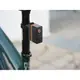 Велосипедный мини насос-задняя фара Flextail Tiny Tire Pump ACS, черный