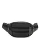 Мужская кожаная сумка на пояс Borsa Leather K1619p-black