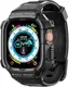 Чехол и ремешок Spigen для Apple Watch Ultra (49mm) Rugged Armor Pro 2 in 1, Black (ACS05460)