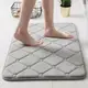 Коврик для ванной комнаты и душа Bathlux 40х60 антискользящий, мягкий, водопоглощающий, Серый