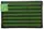 Коврик придверный Dariana Grass Stripe D-6747 40х60 см зеленый